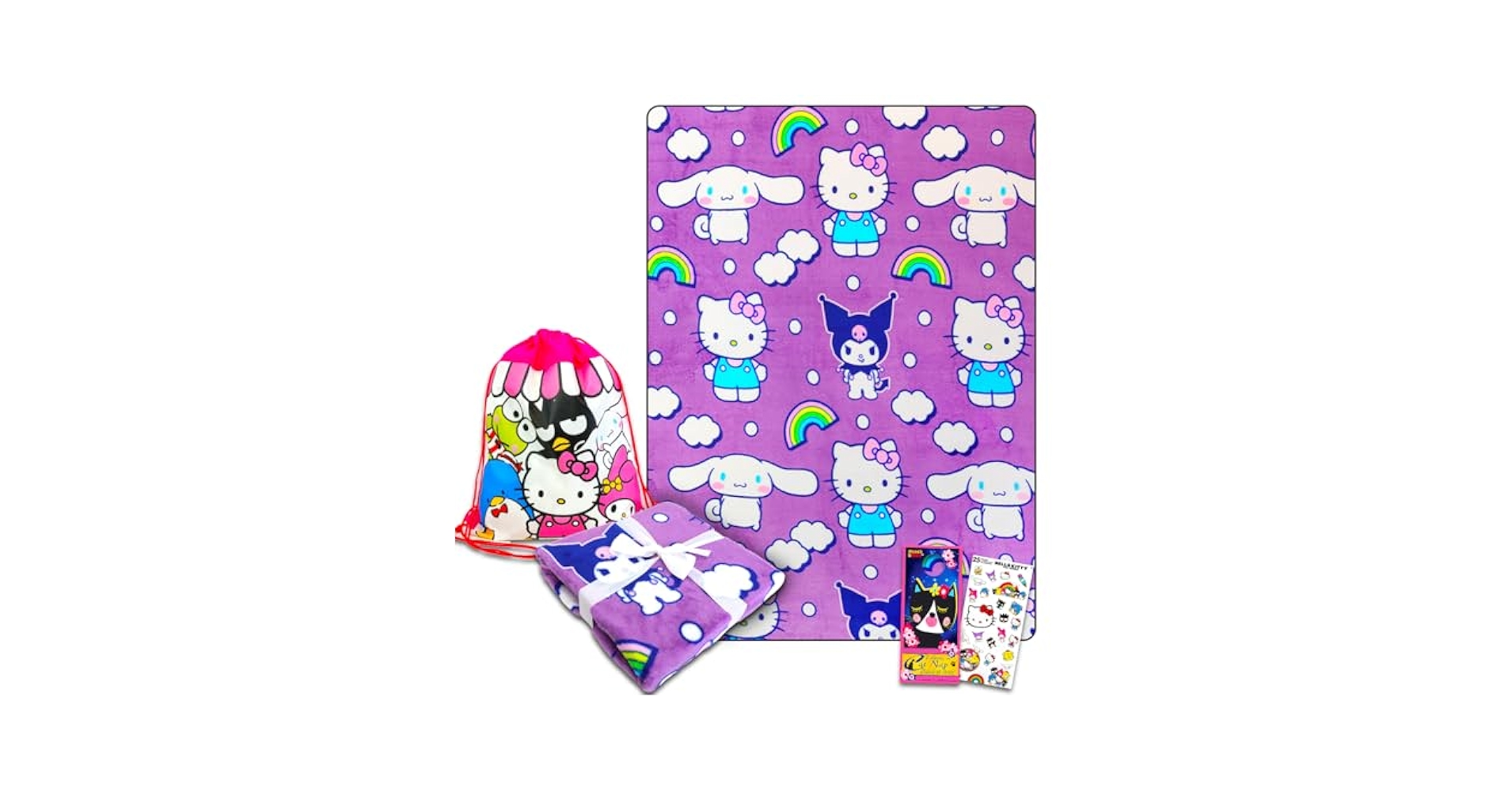 Amazon.com: SANRIO Hello Kitty and Friends Fleece Blanket